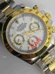Copy Swiss Rolex Daytona Oyster perpetual Superlative chronometer Officially certified Cosmograph Watch 2-Tone White Dial Luminous  (4)_th.jpg